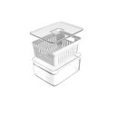 Ver imagem 6 de Organizador de Alimentos para Geladeira Clear Fresh com Cesto ou 2,2l