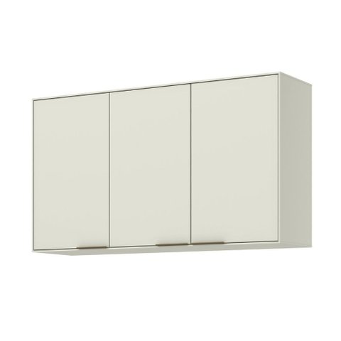 Armário Aéreo 3 Portas Fineze Henn 120cm Modulado