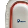 Banheira Dobravel com Termometro Splash Rosa - Papassear Baby - 5