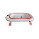 Ver imagem 1 de Banheira Dobravel com Termometro Splash Rosa - Papassear Baby
