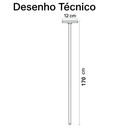 Ver imagem 5 de Torneira para Banheiro de Teto | Inox 100% | Inox Polido | 1,70m