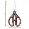Tesoura de Cozinha Multi Função em Aço Inox 21cm - 4