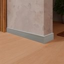 Ver imagem 1 de Rodapé de PVC 10cmx15mmx2,40m Master 6 UN AZN - Cinza