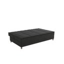Ver imagem 6 de Sofá Cama Vision 185cm Suede Mescla Grafite Kappesberg
