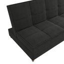 Ver mais imagens de Sofá Cama Vision 185cm Suede Mescla Grafite Kappesberg