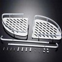 Ver imagem 3 de Suporte de Shampoo Aluminio 20 unidades Sabonete Rack de Banheiro Prateleiras Parede
