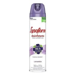 Kit 4 Pçs Lysoforme 360ml Lavanda Desinfetante Superfícies - 2