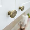 Ver imagem 6 de Armário Aéreo 120 cm Branco HP 100% MDF 03 Portas com Vidro Temperado Americana