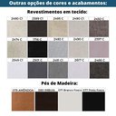 Ver imagem 3 de Poltrona MH-3685 Herval Madeira Eucalipto Estofado em Linho Marrom Mesclado C