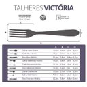 Ver imagem 6 de Kit Garfo Faca Inox 48 Peças Restaurante Buffet Gourmet Mix