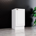 Ver imagem 1 de Balcão 40cm 100% MDF 01 Porta HP Americana Branco