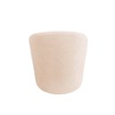 Ver imagem 5 de Kit 2 Poltronas Decorativa Yara Orgânica Couro Bege