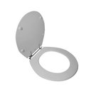 Ver imagem 2 de Assento Sanitário Poliéster para Louça Izy (deca) Aço (reb. Oculto) Cinza Real