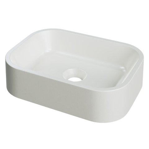 Cuba Pia para Banheiro Retangular 38cm Dalila C08 Bege - Mpozenato