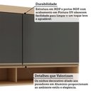 Ver imagem 4 de Armário Aéreo Maleiro Mônaco 145cm 2 Portas MDF-MDP Basculante Luciane Móveis