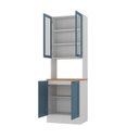 Ver imagem 4 de Paneleiro Torre Quente para Forno 70cm Soho CabeCasa MadeiraOriginals Branco/Azul