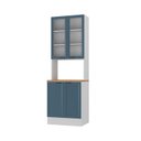 Ver imagem 2 de Paneleiro Torre Quente para Forno 70cm Soho CabeCasa MadeiraOriginals Branco/Azul
