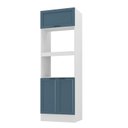 Ver imagem 2 de Paneleiro Torre Quente para Forno Planejado 70cm Soho CabeCasa MadeiraOriginals Branco/Azul