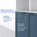 Ver mais imagens de Paneleiro Torre Quente para Forno Planejado 70cm Soho CabeCasa MadeiraOriginals Branco/Azul