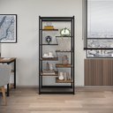 Ver imagem 1 de Estante para Livros 8 Prateleiras Innovare 185cmx80cm Espresso Móveis