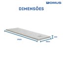 Ver imagem 6 de Colchonete Mochila 55x175x04cm Ortobom