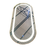 Espelho Led Luz Branca Neutra 50x80 Oval Capsula Banheiro Lavabo Botão Touch - 2