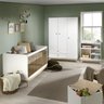 Quarto de Bebê 3 peças Berço, Guarda-Roupa e Cômoda Alecrim CabeCasa MadeiraOriginals - 1