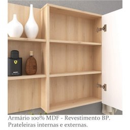 Gabinete para Banheiro com Cuba e Espelheira Jazz  - 4