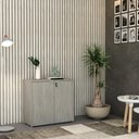 Ver imagem 2 de Armário Baixo com 02 Portas 75x80x42cm Wlab80 Snow Branco