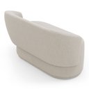 Ver imagem 7 de Kit 02 Poltronas e 01 Namoradeira Orgânica Mavi Bouclê Bege - Desk Design
