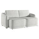 Ver imagem 7 de Sofá Cama Modulado Retrátil e Reclinável Decorativo Varsóvia 236cm Bouclê Cinza G33 - Gran Belo