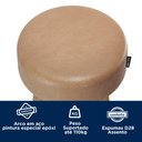 Ver imagem 4 de Kit 2 Banquetas Berlin 70cm Couríssimo Amarula - Salaone