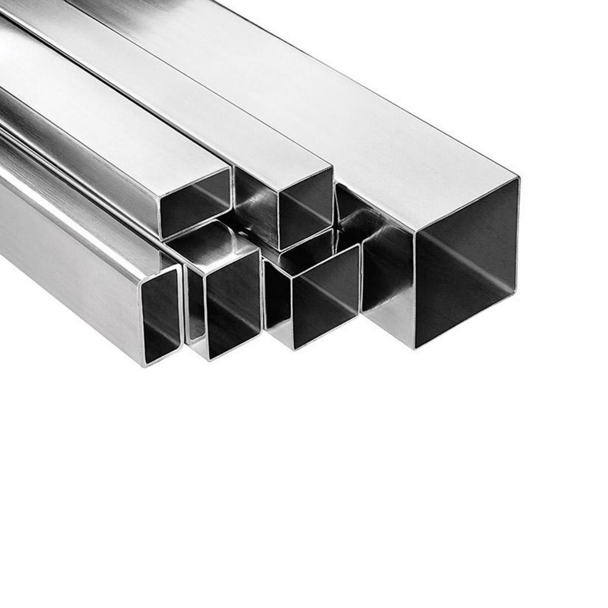 Tubo Metalon Retangular - 50mm X 20mm - Polido - 40cm - 4