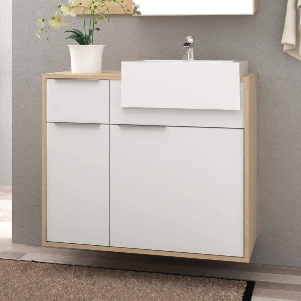 muebles bajo lavabo CON CAJONES - Búsqueda de Google  Projeto do banheiro,  Armários de pia de banheiro, Casa de banho