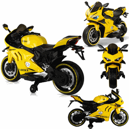 Moto Eletrica Bang Toys Ducati V4 Super Power Lucky 12v Amarela - 2