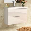 Ver imagem 2 de Gabinete para Banheiro Suspenso 3 Gavetas sem Cuba Pietra