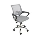 Ver imagem 1 de Cadeira de Escritório Begonia Tela Mesh Ergonômica Giratória Cinza
