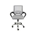Ver imagem 3 de Cadeira de Escritório Begonia Tela Mesh Ergonômica Giratória Cinza