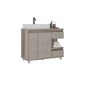 Ver imagem 6 de Armário de Banheiro 100cm Malbec