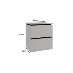 Gabinete para Banheiro sem Cuba 60cm Urban Móveis Bosi - 4
