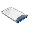 Case para Hd Externo Gaveta 2,5 Usb 3.0 Transparente Rápido - 1