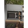 Armário Aéreo 80cm com Nicho para Microondas 1 Porta Basculante Americana Henn - 6