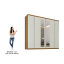 Ver imagem 5 de Guarda-roupa Casal com Espelho Monte Carlo