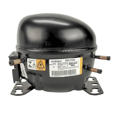 Motor Compressor Embraco 1/2 Hp Em2x 3134u - 220v R290