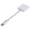 Ver imagem 4 de Adaptador Fone de Ouvido Celular Audio P2 3.5mm + Carregador para Usb Tipo C - Adpatc7.1