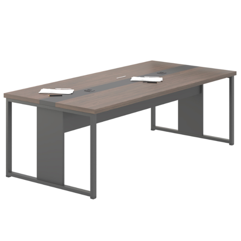Mesa de Reunião Estilo Nobre 4 Lugares Retangular