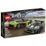 Brinquedo Lego Carros de Corrida Speed Champions Aston Martin Para Crianças +9 Anos 592 Pçs - 1