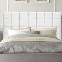 Ver imagem 1 de Cabeceira para Cama Box Casal 1,40 Cm Clara - Oferta House Cor:branco