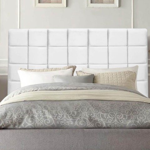 Cabeceira para Cama Box Casal 1,40 Cm Clara - Oferta House Cor:branco