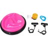 Bola Bosu com Elastico Exercicio Yoga Pilates Reabilitaçao Fisioterapia Ginastica Academia Musculaça - 6